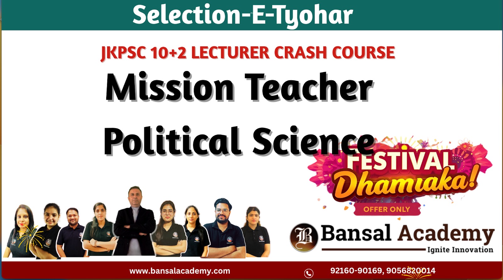 JKPSC 10+2 LECTURER POLITICAL SCIENCE CRASH COURSE cover