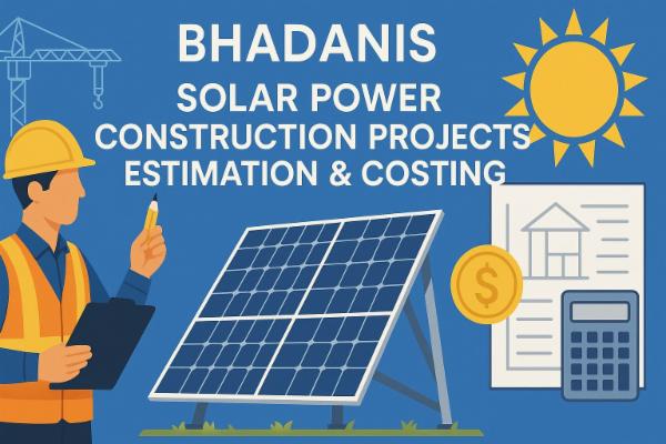 SOLAR POWER CONSTRUCTION PROJECTS ESTIMATION & COSTING WORKS TRAINING cover