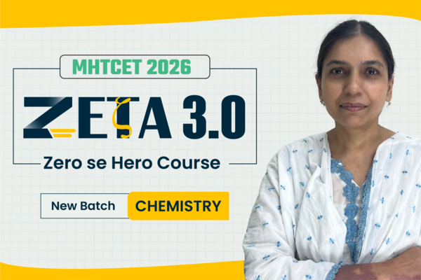 MHTCET 2026 Chemsitry : Zeta Batch cover