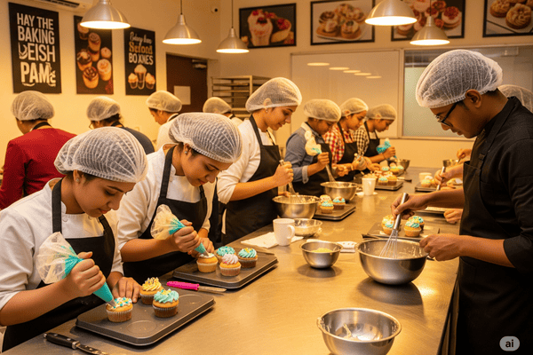 Cup Cakes : Egg,Eggless cover