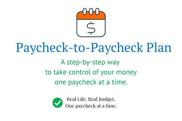 Paycheck-to-Paycheck Plan cover