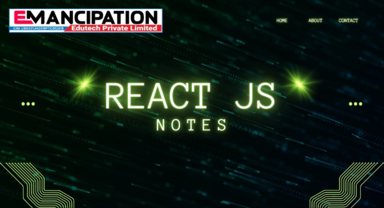 React JS Notes cover