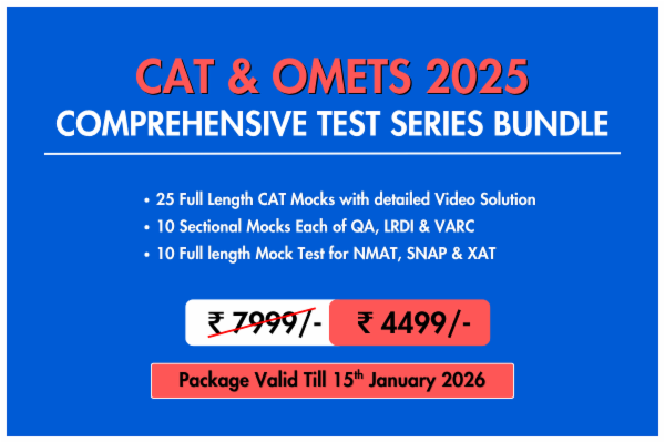 CAT & OMETs 2025 Comprehensive Test Series Bundle cover