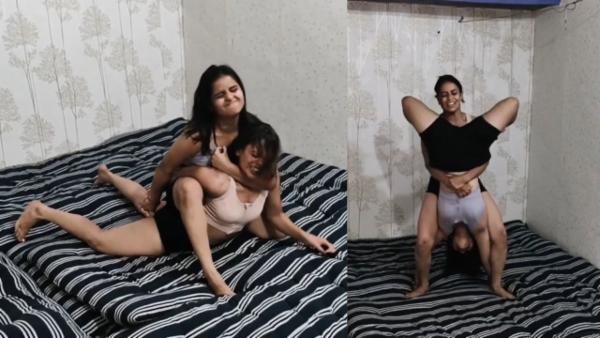 Pro wrestling match (Anjali vs Ragini) cover