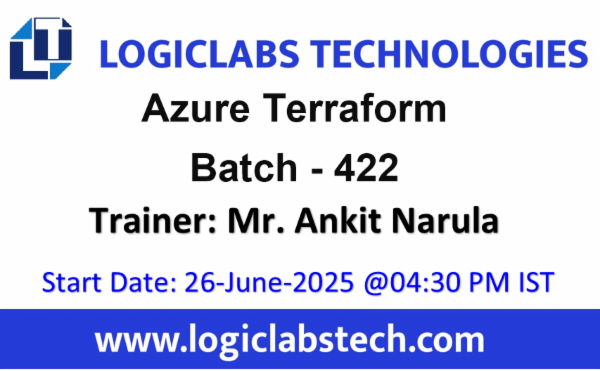 Azure Terraform By Mr.Ankit Narula - Batch - 422 cover