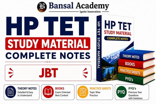 HP TET JBT STUDY MATERIAL PACK
