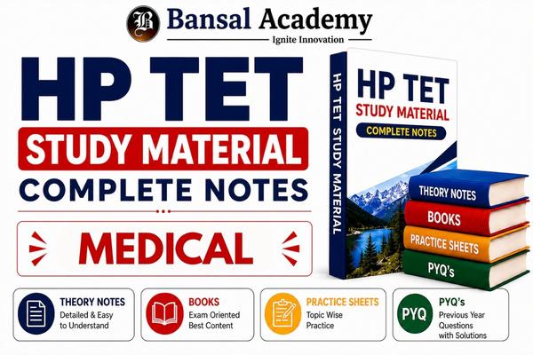 HP TET MEDICAL STUDY MATERIAL PACK