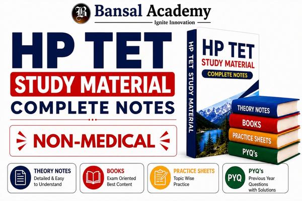 HP TET NON MEDICAL STUDY MATERIAL BATCH