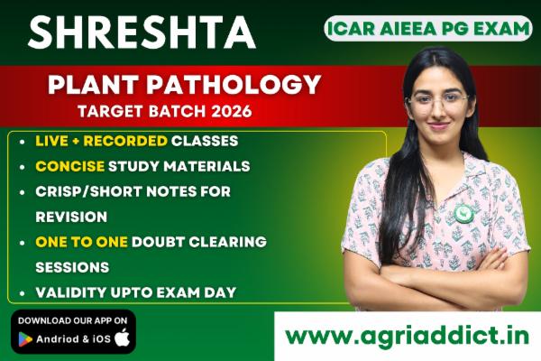 Plant Pathology Complete Paid Course-2026 for ICAR AIEEA PG EXAM cover
