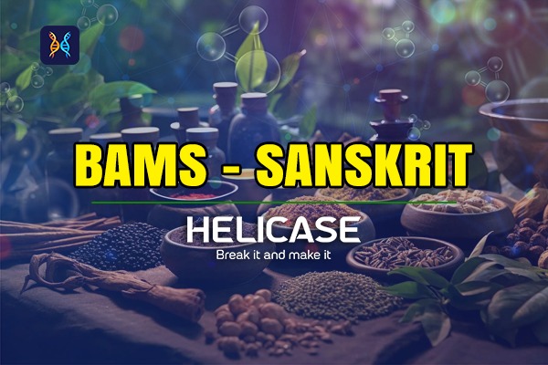 BAMS SANSKRIT FIRST YEAR  cover