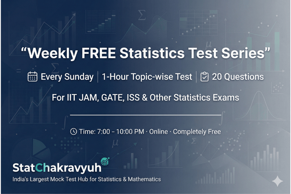 Weekly Free Live Test Series - Statistics cover
