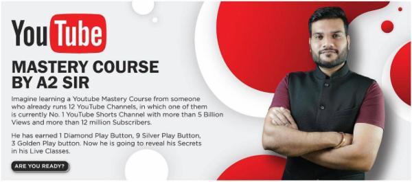 Youtube Mastery By AA cover
