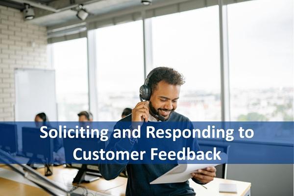 Soliciting and Responding to Customer Feedback cover