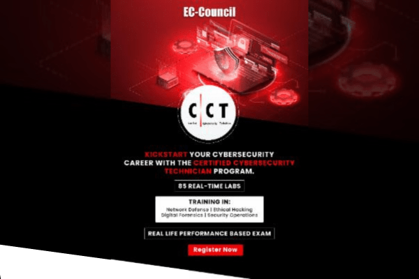 Certified Cybersecurity Technician (CCT) cover