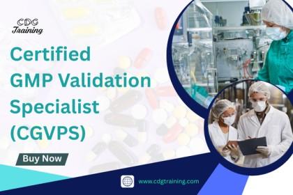 Certified GMP Validation Specialist (CGVPS) cover
