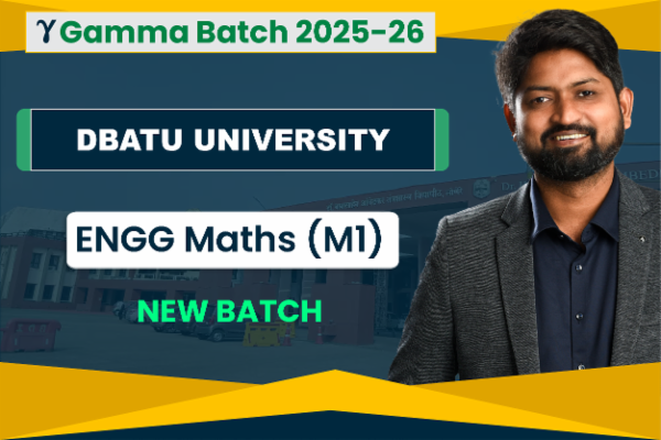 DBATU University - Engineering Mathematics (M1) cover