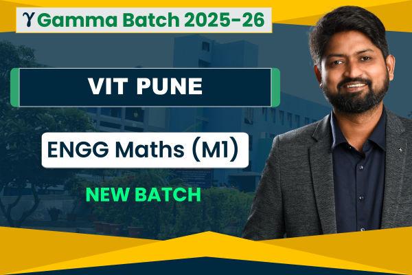 VIT PUNE (M1) -Engineering Mathematics cover
