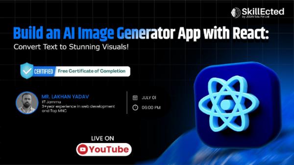 Build an AI Image Generator App with React: Convert Text to Stunning Visuals! cover