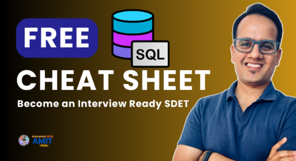 Ultimate SQL Cheat Sheet to be an Interview Ready SDET cover