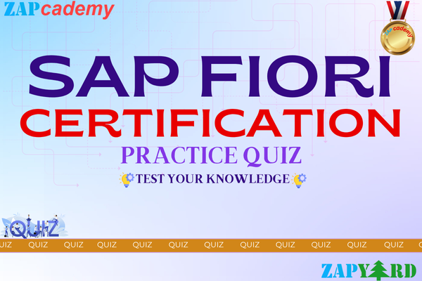 FREE 💥💥 Quiz 5 SAP Fiori Certification cover