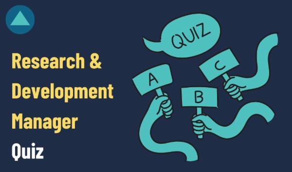 Research & Development Manager Quiz cover