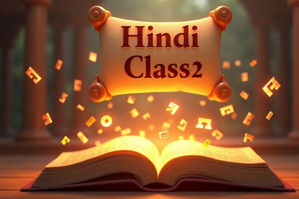 Class 2. Hindi cover