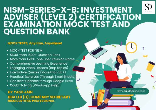NISM-Series-X-B: Investment Adviser (Level 2) Certification Examination Mock Test and Question Bank cover