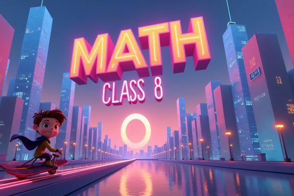 Class 8. Mathematics cover