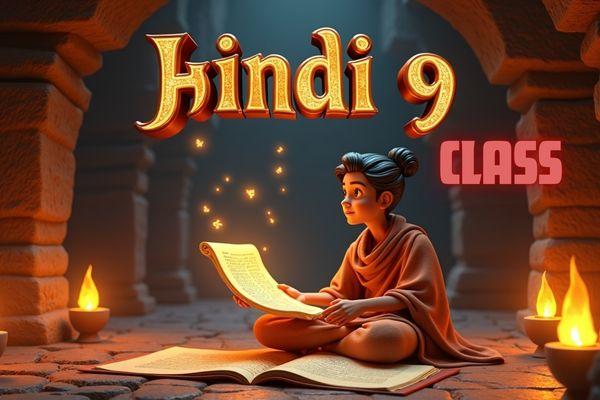 Class 9. Hindi cover