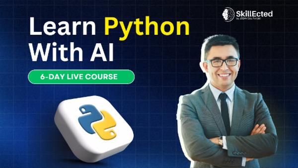 Python With AI - 6-Days Live Course cover