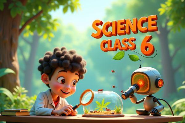 Class 6. Science cover