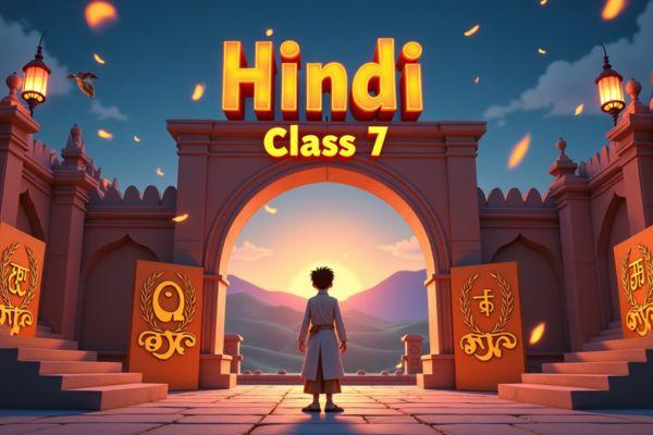 Class 7. Hindi cover