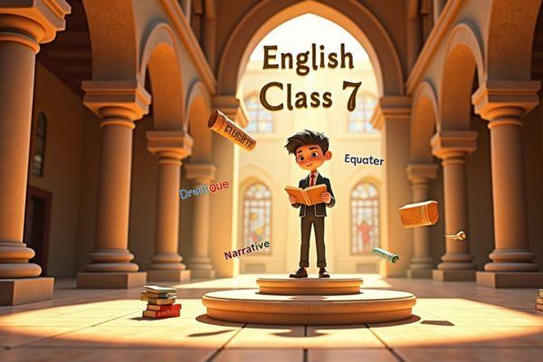 Class 7. English cover