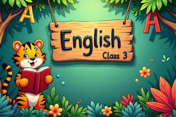 Class 3. English cover