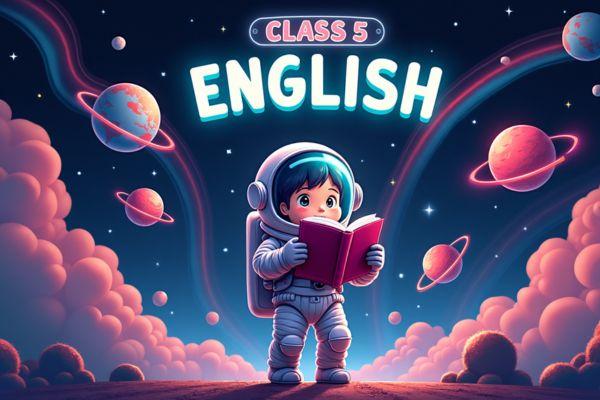 class 5. English cover