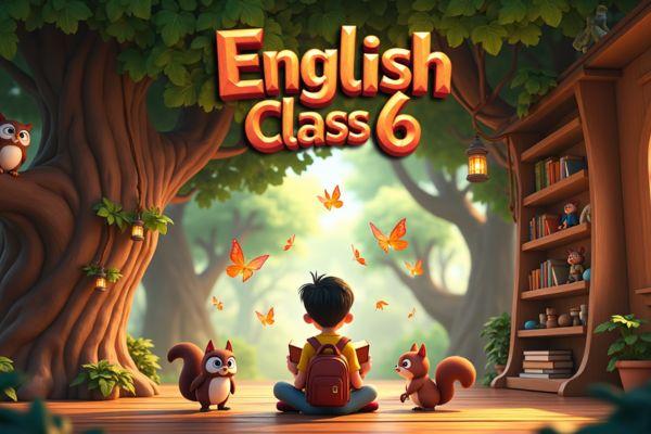 Class 6. English cover