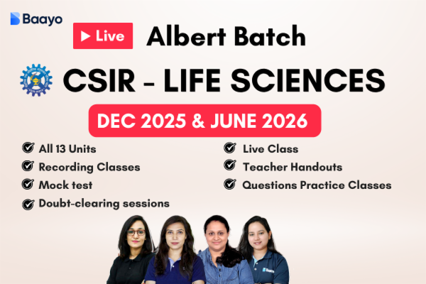 Albert Batch : CSIR NET Life Science Mastery (Dec 2025 & June 2026) cover
