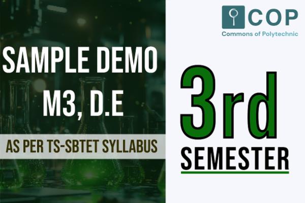 Sample Demo M3, Digital Electronics - C24 syllabus cover