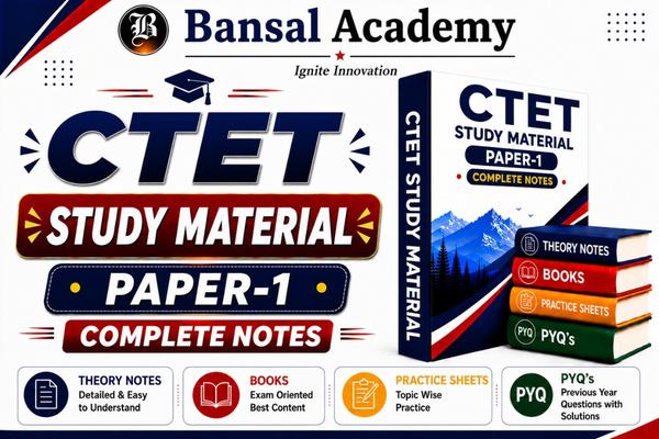 CTET PAPER 1 STUDY MATERIAL PACK