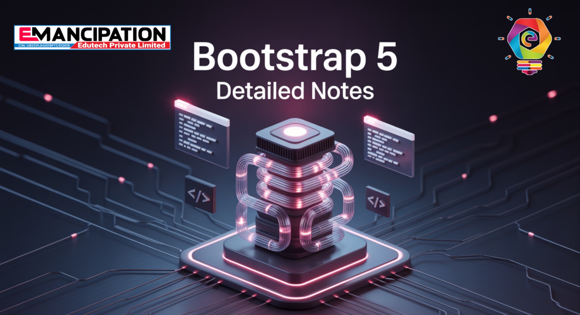 Bootstrap 5 Detailed Notes cover
