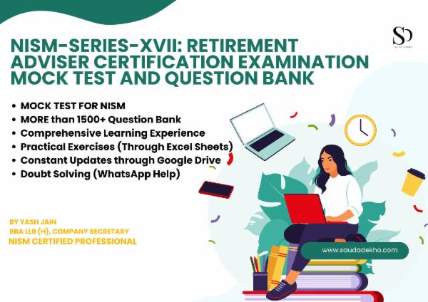 NISM-Series-XVII: Retirement Adviser Certification Examination Mock Test and Question Bank cover