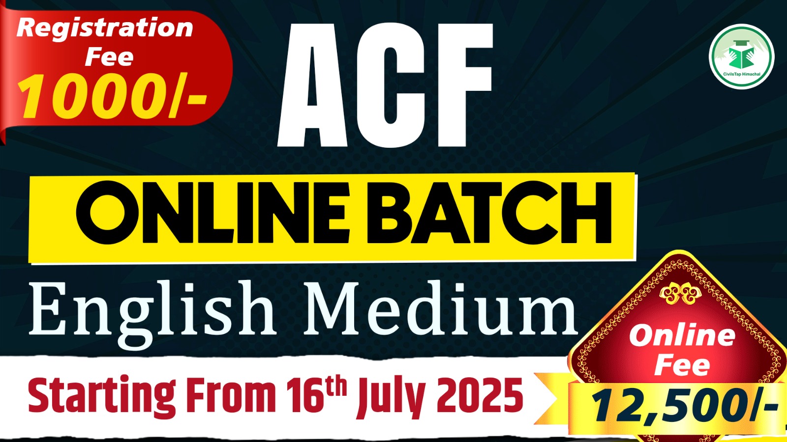 ACF Online Batch- 3 (English Medium) cover