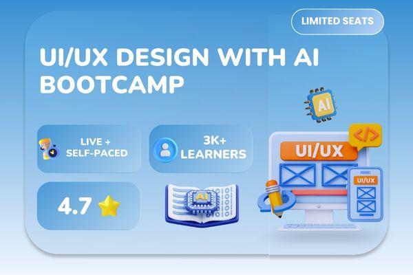 UI/UX Design with AI Bootcamp cover