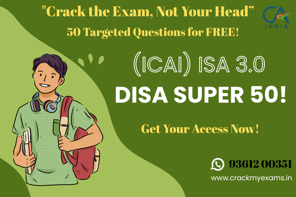(ICAI) ISA 3.0 - DISA Super 50! cover
