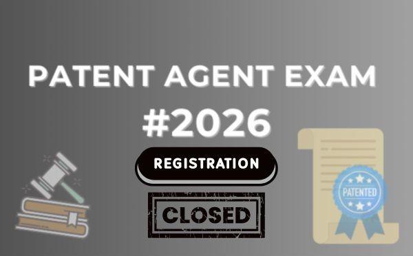 PATENT AGENT EXAM #2026 TRAINING PROGRAM cover