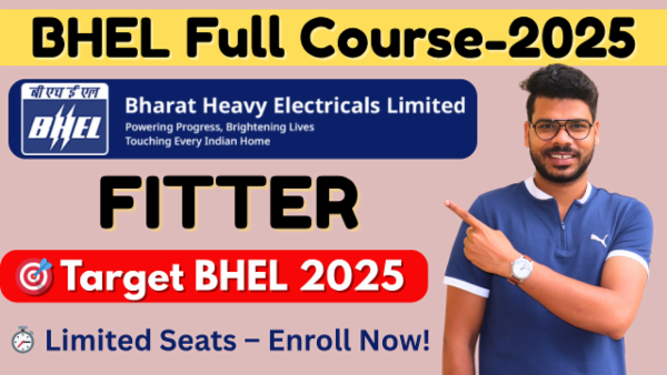 Target BHEL 2025 | Fitter Special Batch. cover