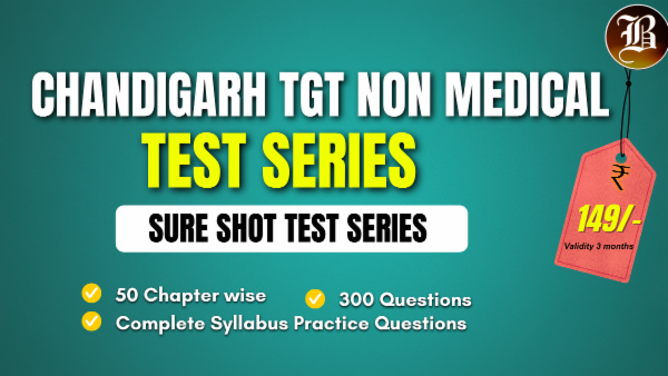 CHANDIGARH TGT NON MEDICAL SURE SHOT TEST SERIES cover
