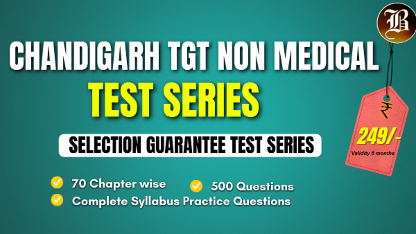 CHANDIGARH TGT NON MEDICAL SELECTION GUARANTEE TEST SERIES cover