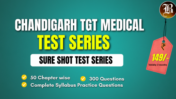 CHANDIGARH TGT MEDICAL SURE SHOT TEST SERIES cover