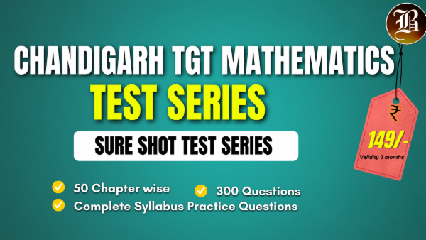 CHANDIGARH TGT MATHEMATICS SURE SHOT TEST SERIES cover